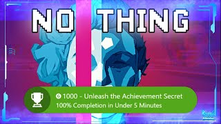 Unleash the Achievement Secret: No Thing on #xbox 100% Completion in Under 5 Minutes!!