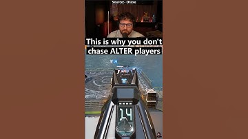 Dit is waarom je geen ALTER-spelers moet achtervolgen | Apex Legends #shorts