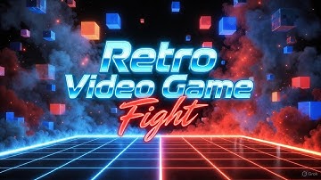 Retro video game fight #AIVideo #ForMaura #OrcaPodStudio ￼