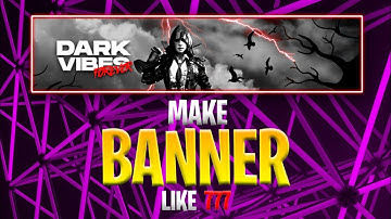 How To Make Gaming Banner Like 777 In Android and ios