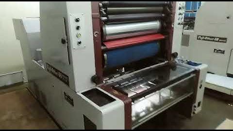 Fuji 65 Single Colour Offset Printing Machine For Sale