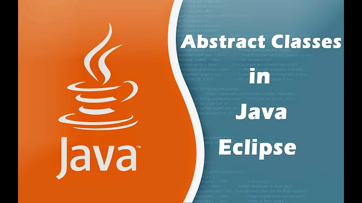 How to create Abstract Classes in Java Eclipse