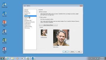 Training  Set up Lync 2013-  Change your picture in Lync 2013- Video 2 of 5