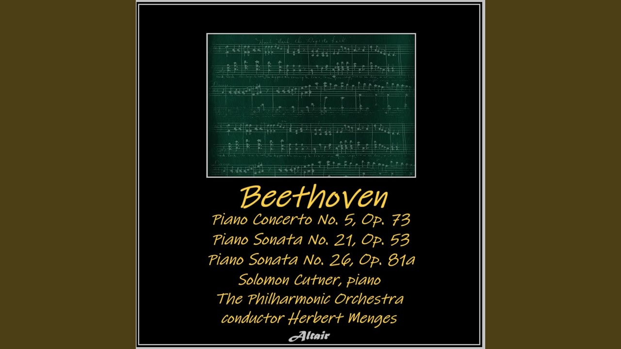 Piano Concerto NO. 5 in E-Flat Major, Op. 73: I. Allegro - YouTube