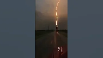 The Most Powerful Lightning STRIKE Ever Caught On Camera..😶