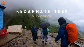 Kedarnath Trek in August | Kedarnath Yatra | Uttarakhand | 16 Km Kedarnath Trek in Rain | Full HD