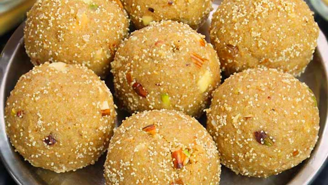 Churma Ladoo Recipe | Traditional Gujarati Churma Laddoo Recipe | Churma Ladoo | India Home Cooking