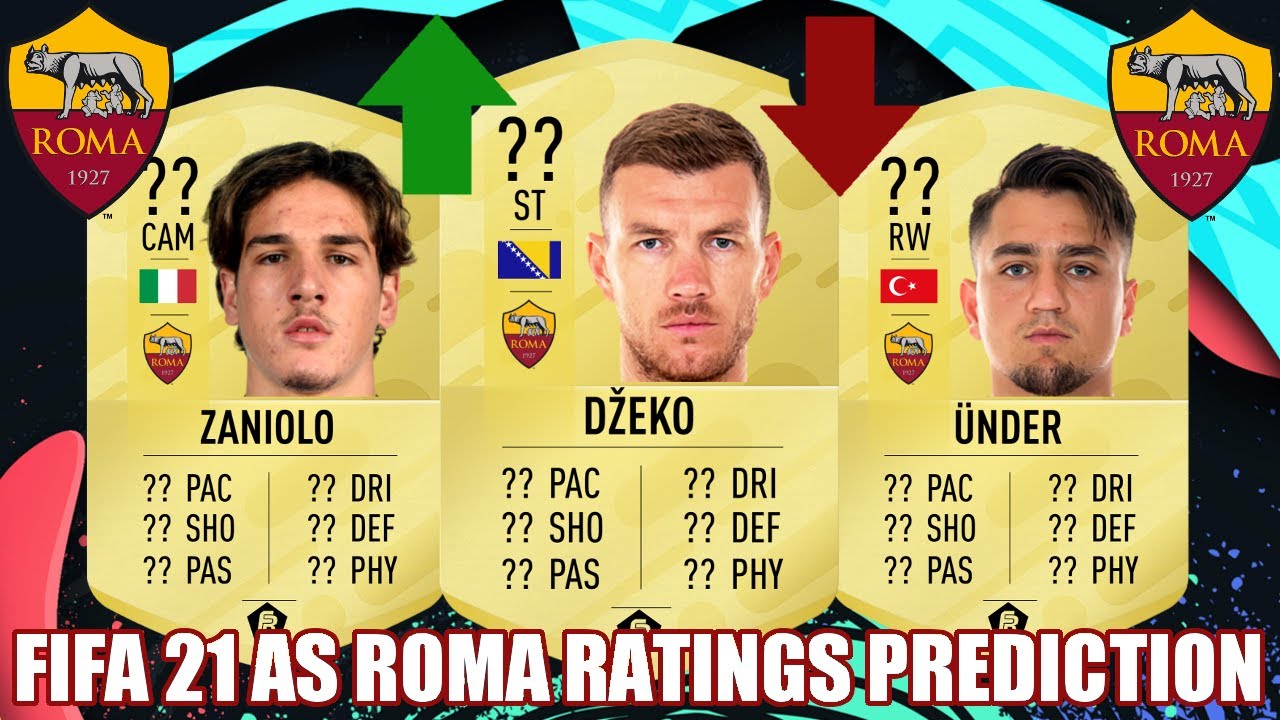 Fifa 21 As Roma Player Ratings Prediction Ft Edin Dzeko Cengiz Under Nicolo Zaniolo Youtube [ 720 x 1280 Pixel ]