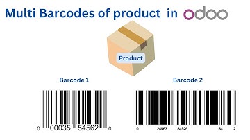 Product multi barcodes in odoo | Multi barcode of one product | Product barcode #odoo