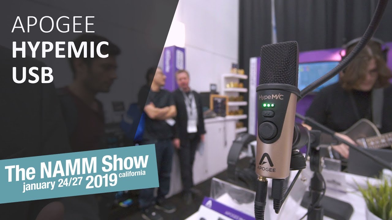 Apogee HypeMic USB Microphone @ NAMM 2019 