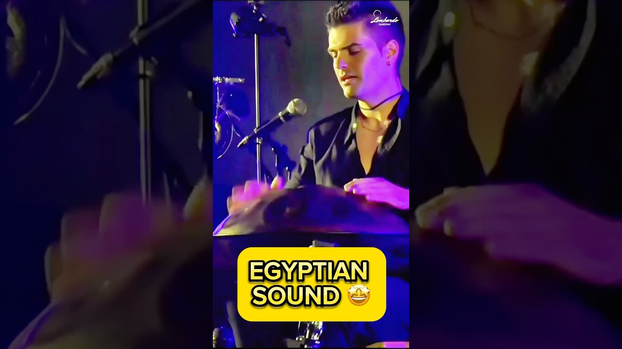 Egyptian Sound 🤩 Lombardo Handpan Saladin Noor 🎶 #handpan #hang #handpanclass #handpanlover