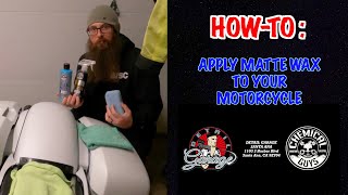 HOW-TO: APPLY MATTE WAX TO YOUR MOTORCYCLE
