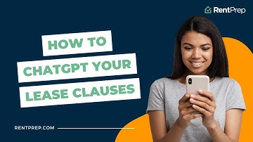 How To ChatGPT Lease Clauses