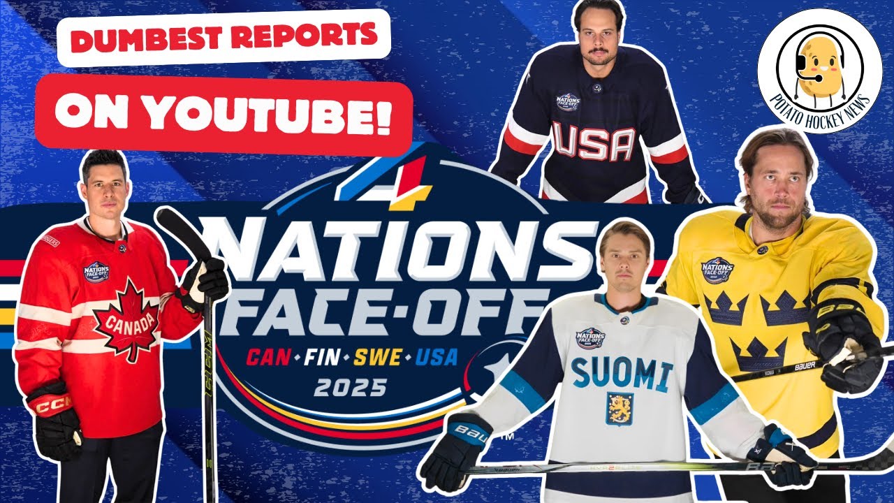 NHL’s 4 Nations Face-Off 2025 Jersey Leak—WTH is This?