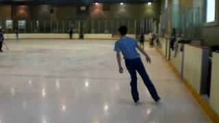 Spread Eagle Into Axel