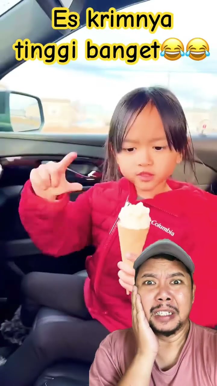 ES KRIMNYA KETINGGIAN OM!!!?? #icecream #food #funny #cute #yummy #shortsfeed