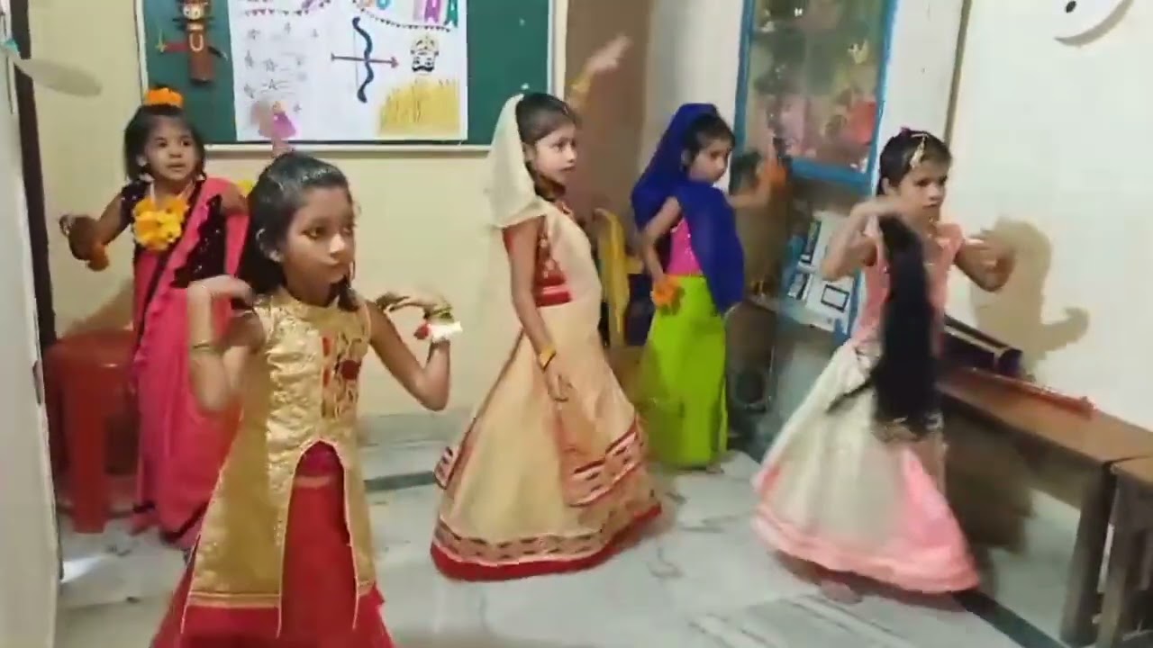 UKG STUDENTS DANCE PERFORMANCE |DUSSEHRA CELEBRATION || .