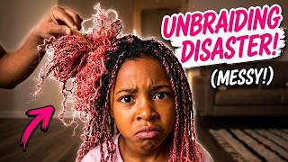 I Tried To Unbraid Sisi's Hair And It Was A Disaster!
