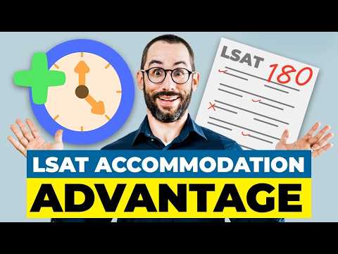 The LSAT Extra Time Advantage No One Wants to Talk About - video by Steve Schwartz