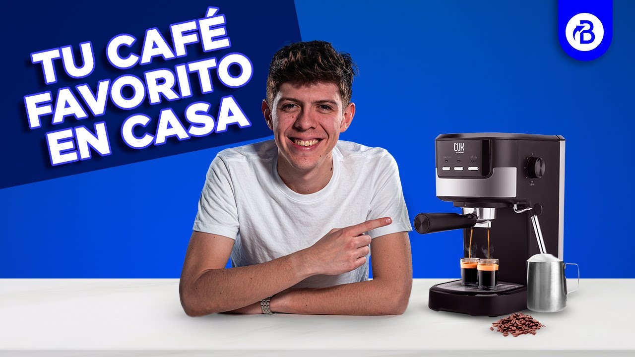 Cafetera Gadnic CME01 Expreso Automática Espumador Acero Inoxidable 950W