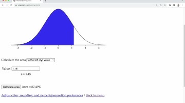 Normal Probability Distributions in Stapplet