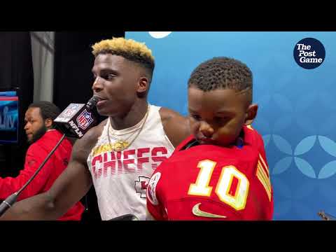 Tyreek Hill Speaks to the Media After Winning Super Bowl LIV ...