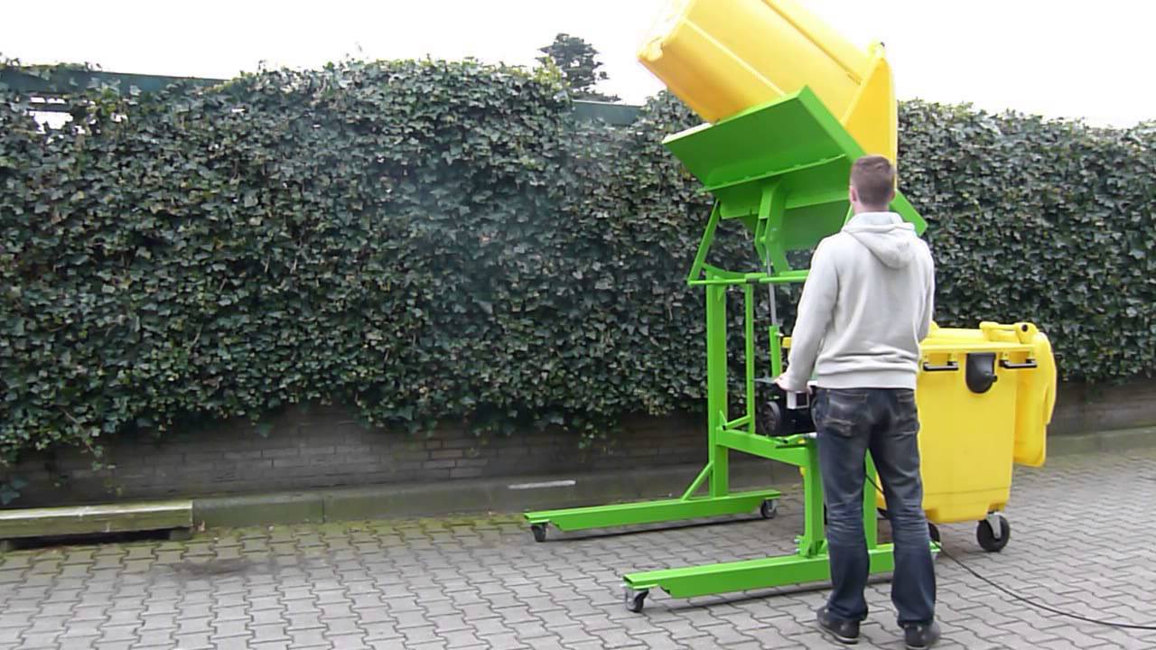 Wheelie Bin Tippler 2 wheel bins