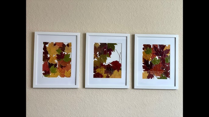 Susan Marie : Preserving & Framing Autumn Leaf Tutorial