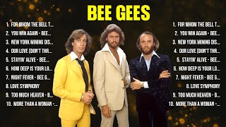 Bee Gees Top Of The Music Hits 2024   Most Popular Hits Playlist