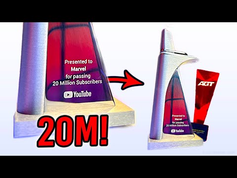 YouTube Just Made A NEW 20 Million Play Button! (Avengers Tower Award)'s Avatar