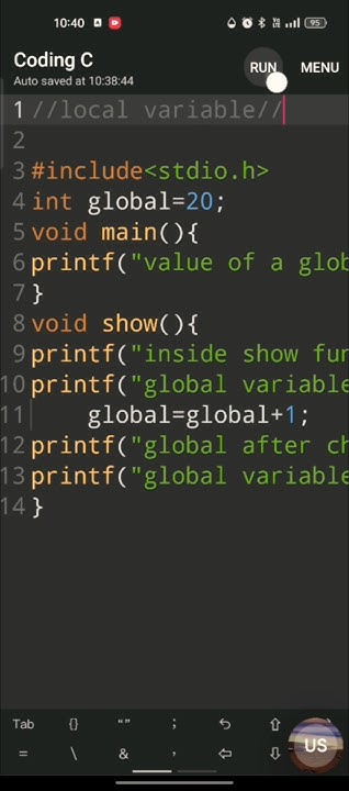 Local variable - YouTube