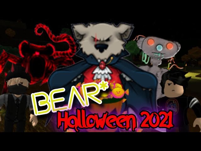 Izikhumba ze-Halloween namabheji ku-Roblox Bear