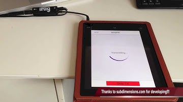 iWSPR - standalone WSPR Beacon with iPad/iPad