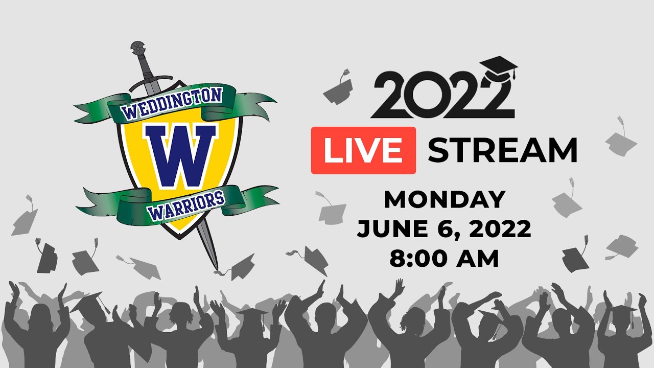 2022 Weddington High School Graduation Ceremony YouTube