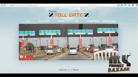 E-Management of Tollgate and Vehicle Tracking System | Final Year Projects 2016 - 2017
