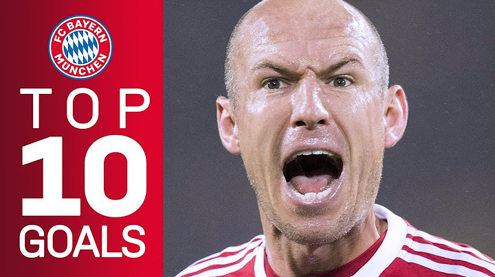 Arjen Robben's best goals for FC Bayern