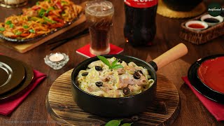 Fettuccine Alfredo with Chicken Spaghetti Recipe By SooperChef
