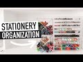 STATIONERY ORGANIZATION TIPS & IDEAS | home office storage