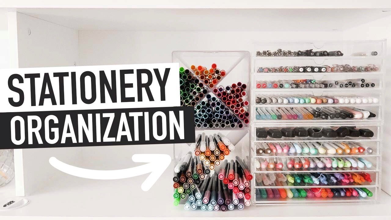 How to organise your stationery supplies-Blog