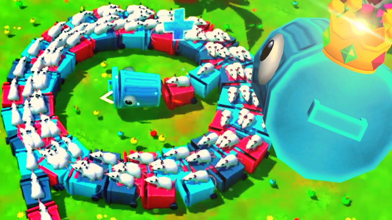 96K SCORE PART.154 WITH MAGNET TRICK !? Bin So Long king - Snake Rivals