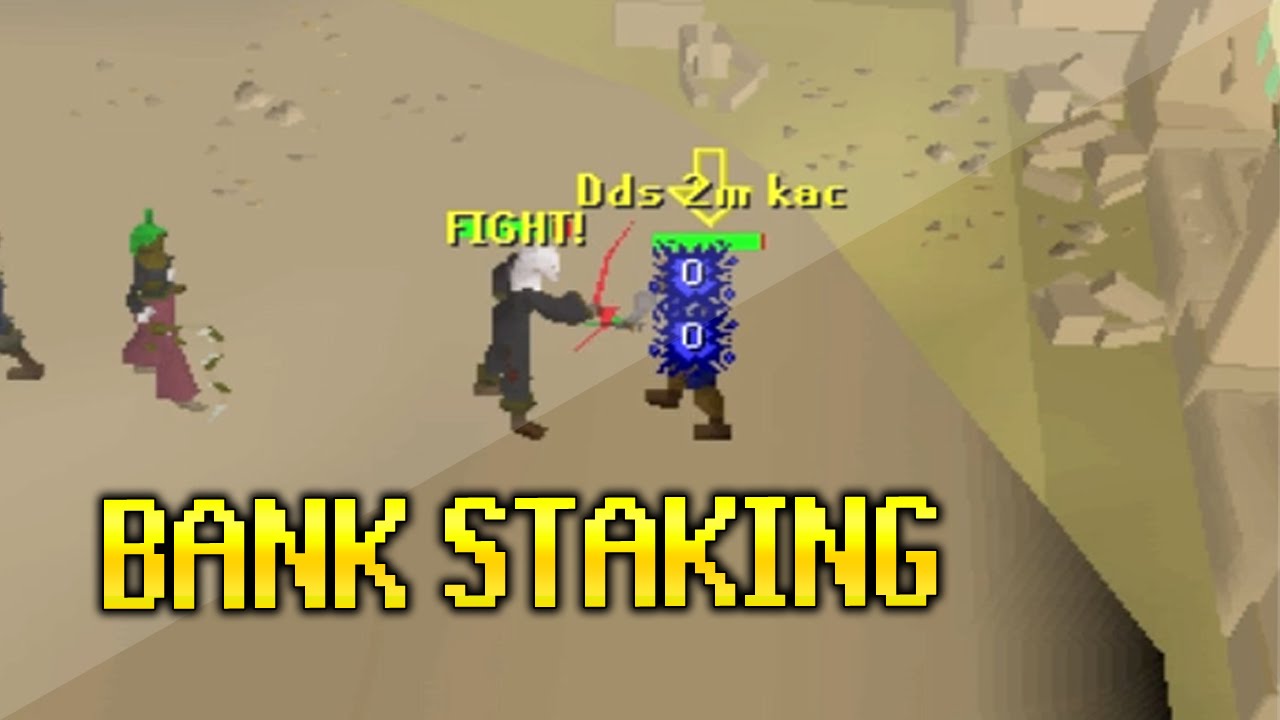 Runescape 2007 - Staking Bank With Live Commentary - Runescape Staking - Oldschool Runescape