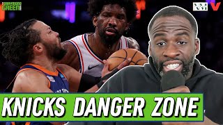 Draymond Green is WORRIED for Knicks vs. 76ers, Jalen Brunson must play smarter vs. Embiid & Maxey