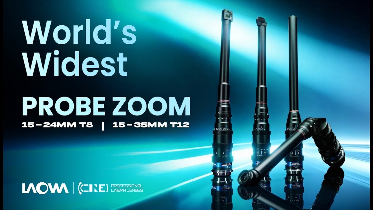 Laowa Probe Zoom Lens (15-24mm T8/15-35mm T12) - Laowa Cinema Lenses