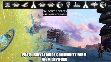 Large-Scale Farming Plantation [PS4 / SURVIVAL MODE] - No Man