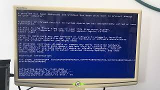 Emergency Alert System has BSOD