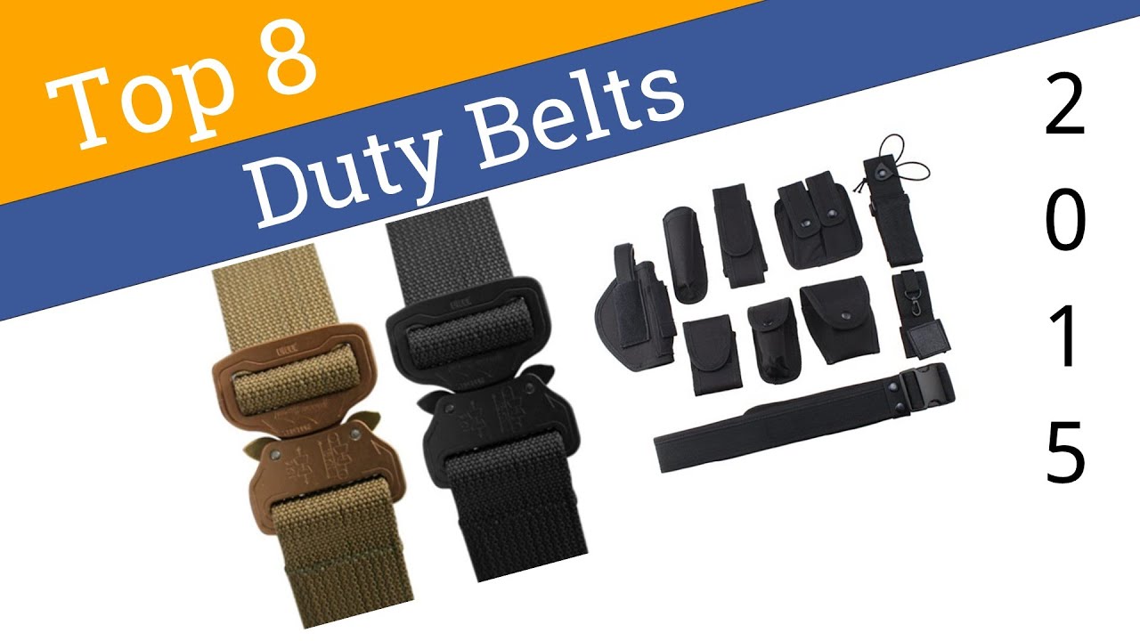 8 Best Duty Belts 2015 YouTube