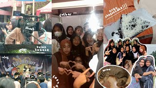 VLOG : bulan bahasa, event sekolah, cafe vlog, random🌻✨