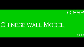 CISSP - Sample practice question (Chinese Wall) #193