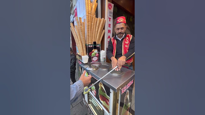 Turkish Ice Cream Tricks