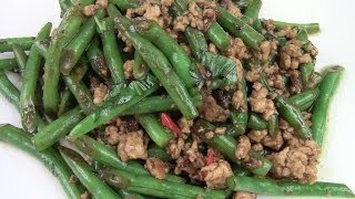 Www.facebook.com/fortunecooking www.fortunecookingcheftom.com 1/2 cup
of ground turkey 1/3 basil 1 red hot chili 2 cups string bean tbs
ve...